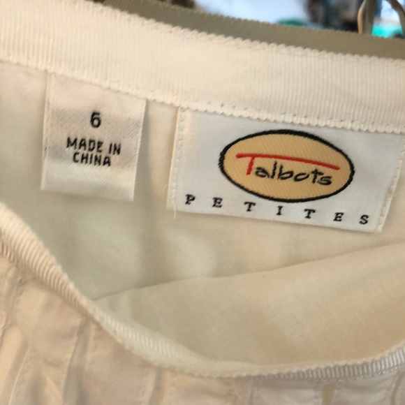 Beautiful feminine white lined skirt!! - Picture 3 of 6